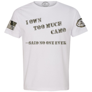 CFA-1-0008-00 - Too Much Camo - Front