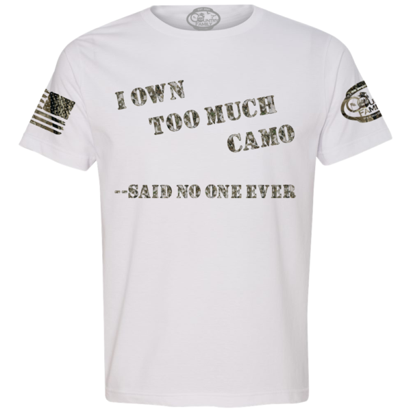 CFA-1-0008-00 - Too Much Camo - Front