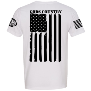 CFA-1-0010-00 - Gods Country Flag - Back