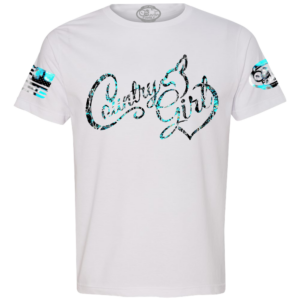 CFA-2-0005-00 - Country Girl Teal - Front
